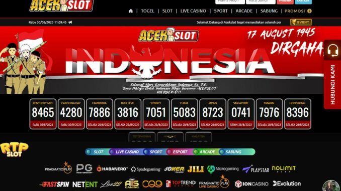 ACEKSLOT Freebet Gratis Rp 20.000 Di Awal