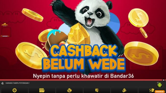 BANDAR36 BONUS SLOT MEMBER BARU 100%