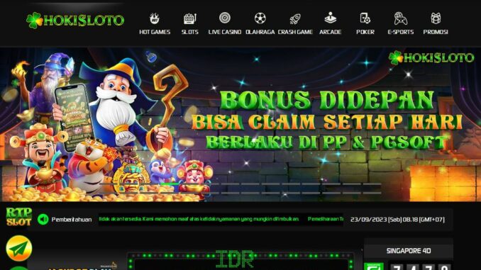 HOKISLOTO Freebet Gratis Rp 10.000 Tanpa Deposit