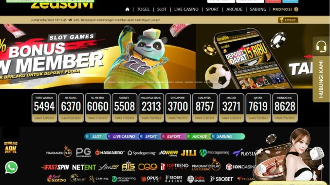 ZEUS8M Freebet Gratis Rp 15.000 Tanpa Deposit