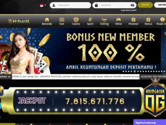 ODINGACOR BONUS SLOT MEMBER BARU 100%